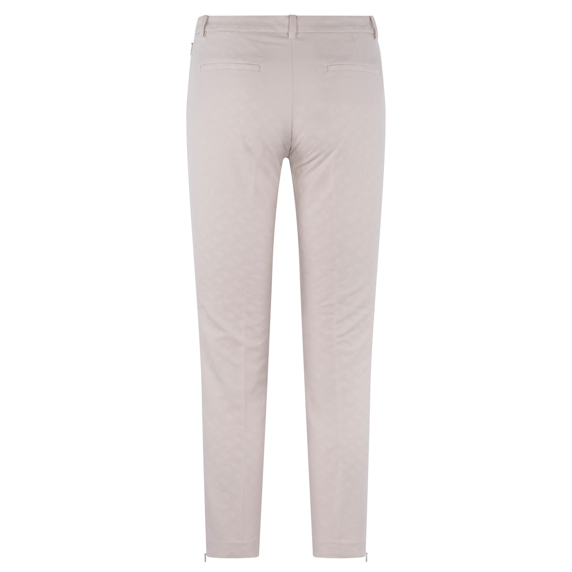 J Lindeberg Pia Bridge Ladies Golf Pant Tour Geo Jacquard Moonbeam